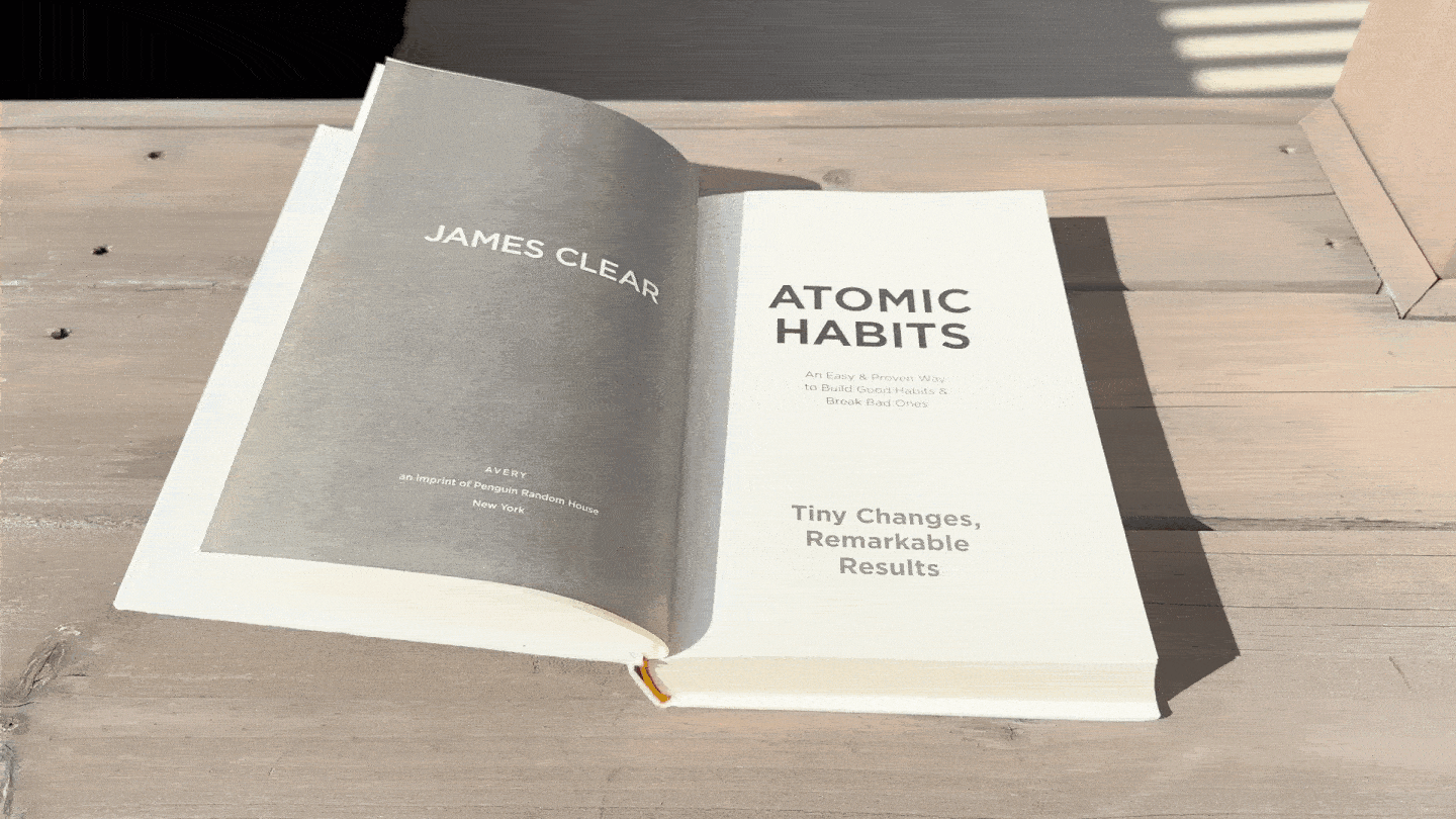 The Application of Atomic Habits